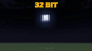 The Moon 1 bit 2 bit 4 bit 8 bit 16 bit 32 bit 64 bit 128 bits 256 bit 512 bit