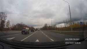 Driving in Central Russia: Зарайск - Рязань 22/10/2022 (timelapse 4x)