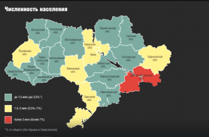 Как сокращалось население Украины за 30 лет