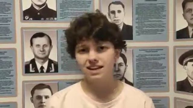 Филиппова Алёна, стихотворение Д. Попова «22 июня»