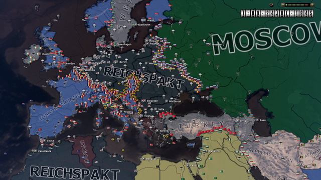 The Biggest Comeback of The War - HOI4 Kaiserreich Timelapse смотреть онлайн