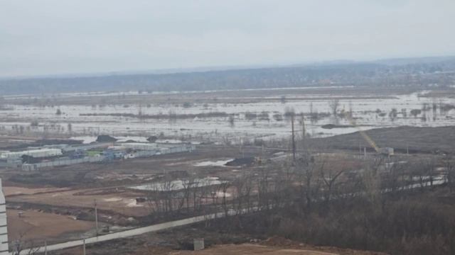 Вода приходит Оренбург