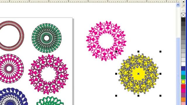 Уроки CorelDRAW: создаем фоновые узоры смотреть онлайн