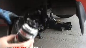 Скрип задніх барабанів Logan