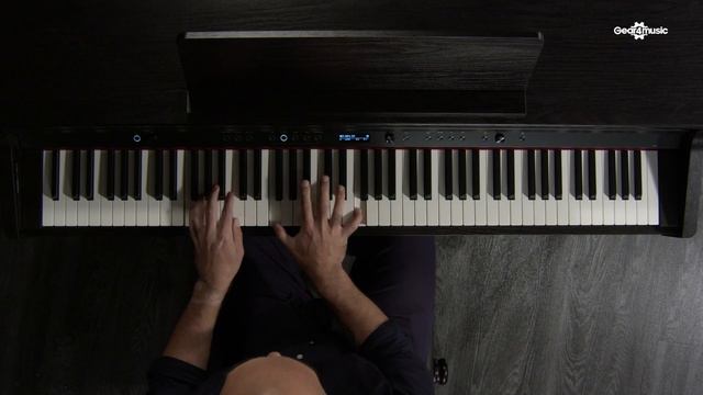 Roland HP702 Digital Piano, Dark Rosewood | Gear4music sound demo смотреть онлайн
