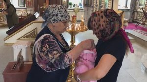 Крещение ребенка_кристины Ксении_август 2019