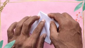 Lotus Flower Making Step by Stem |Easy Paper Tulip Flower | (Don't Miss)