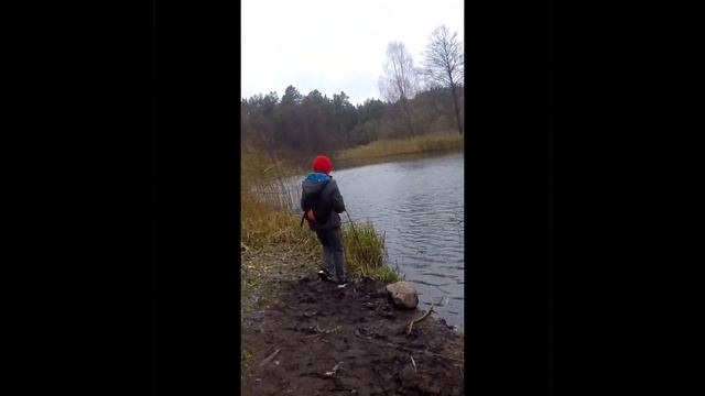магнитная рыбалка, первый улов)))