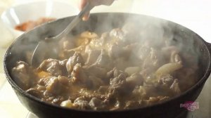 ТРИ!!! вида мяса в одном божественном гуляше. Такого не делал еще никто! На сковороде! Домашнее мяс