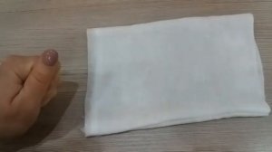 Марлевая повязка Способ 2