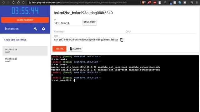 Setup Ansible test environment online using Docker смотреть онлайн