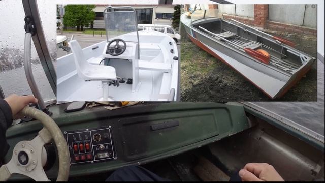 Выбор лодки под мотор 9,9-15 лс. Румпель или дистанционное управление? смотреть онлайн