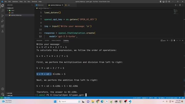 How to create Chat GPT app using Open AI APIs in Python Hindi Tutorial | my openai chatbot