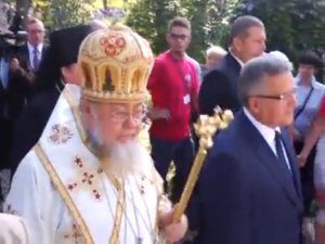 Президент Польши поклонился афонским святыням на Святой горе Грабарке