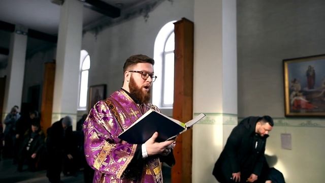 Литургия Преждеосвященных Даров "Аз рех: Господи помилуй мя, исцели душу мою, яко согреших Ти" смотреть онлайн