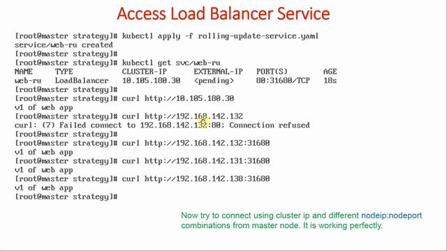 38 Create Kubernetes Load Balancer Service