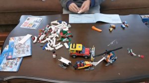 Собираем набор Lego city 60203.  Зимний курорт