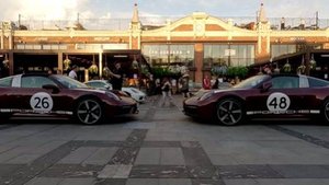 Крутые тачки веселых цветов в одном месте.Выставка Порше.ч2