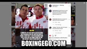 168 LBS ONLY!!! CANELO OPEN GGG TRILOGY, GOLOVKIN PUNKED MUST COME UP WEIGHT 168 FOR IT! | BOXINGEG