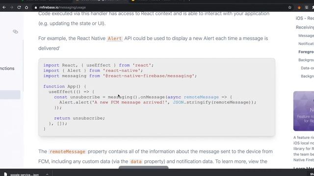 Cómo configurar React Native Firebase para envío de notificaciones (Android) - Parte 02 смотреть онлайн