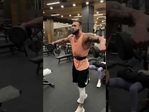 Денис Родионов / X-Fit / Плечи #video #sport #live #спорт #сила