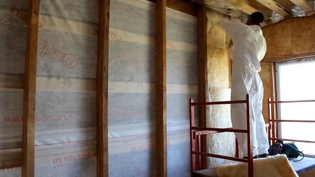 Утепление стен мансарды минеральной ватой  Как утеплить каркас мансарды