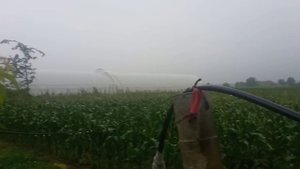 Ливень не покидает Херсонскую область село Виноградово