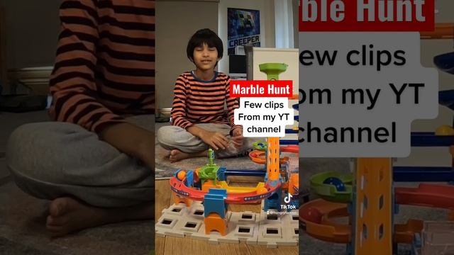 Find Marbles quest ;I made marble run track & it has Ferris wheel #shorts #fyp #tiktok