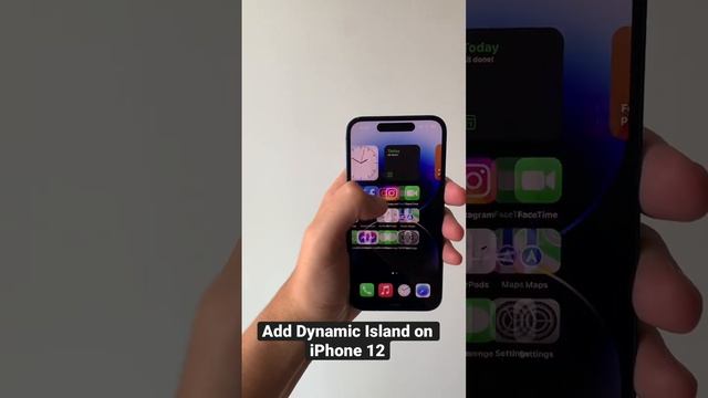 Add Dynamic Island on Any Iphone using Tenet