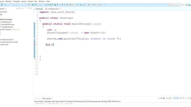 Java EE JavaLogic src Javalogic java Eclipse 2020 08 30 20 48 44 смотреть онлайн