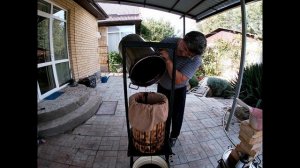 Пресс для винограда после доработки