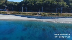 Пляж в Чемитоквадже начало сентября