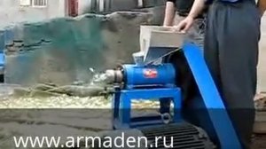 Экструдер для целого зерна кукурузы, 80 кг.час
