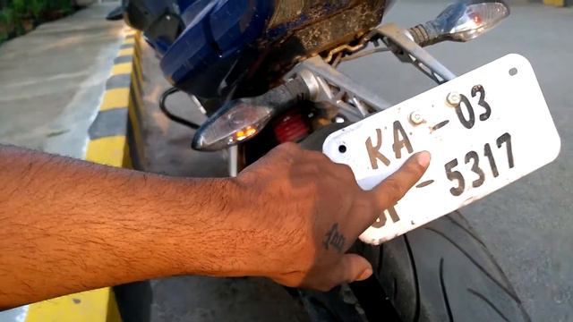 NS 200 Number plate fender/holder mod | AS 200 / RS 200/ Duke 200 Number plate fender | DIY