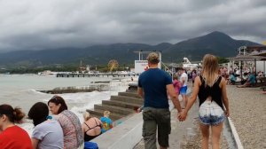 КАБАРДИНКА...ШТОРМ...Я ТАКОГО НИКОГДА НЕ ВИДЕЛА...