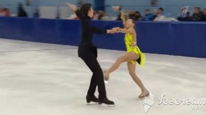 Екатерина Каташинская и Александр Васькович. Контрольные прокаты 2019