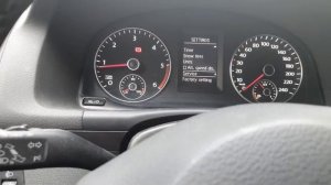 How to reset ''SERVICE NOW'' message on Volkswagen Touran 2011
