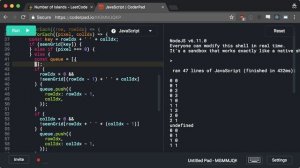 Interview coding thought process breakdown: Number of Islands (medium difficulty)