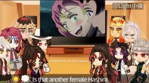 Hashiras & uppermoons react funny animation  Yorichii + muzan |•|kny|•|4/6   •Read disc•