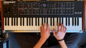 APHEX TWIN - Flim (Prophet REV2 Synth Cover)