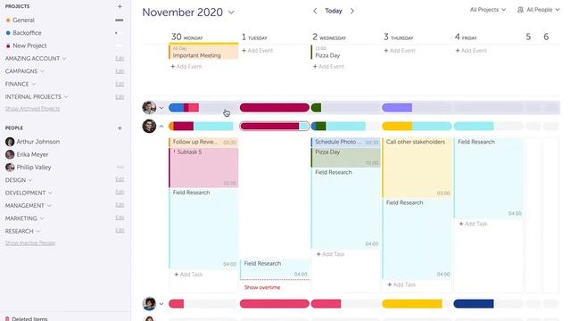 How to Drag-and-drop tasks in Outplanr Plan Calendar