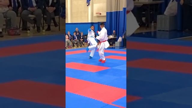 Kick ???? #karate #wkf #wkfkarate