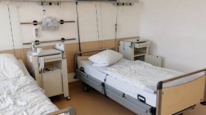 Немецкий госпиталь. Как выглядит немецкая палата. Больничная еда.