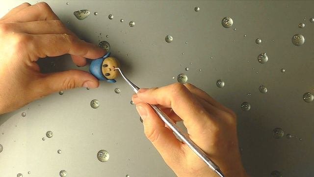 Как слепить Покойо из мультфильма #лепкавидео #лепимсдетьми #изпластилина