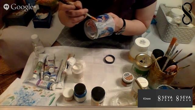 Часть 3я. Фацетный лак и другие спецсредства - Декупаж. смотреть онлайн