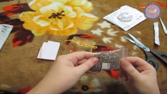 Фурнитура для ногтей и украшений. Посылка из Китая №185-186 смотреть онлайн