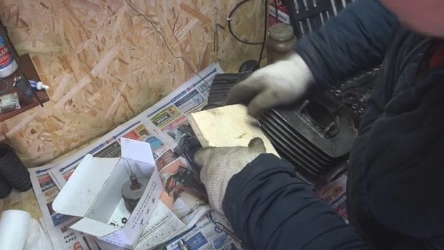 23 февраля Всех Ребят с праздником. Часть 15. Проект восход эндуро с нуля своими руками. Двигатель.
