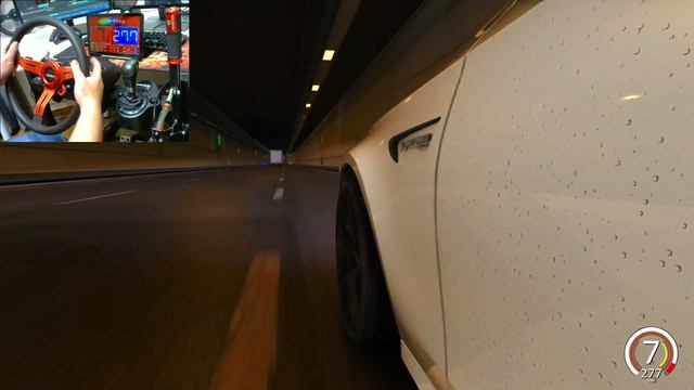 750HP Mercedes E63 S AMG | Insane Speed Through Heavy Traffic | Assetto Corsa | G29 setup смотреть онлайн