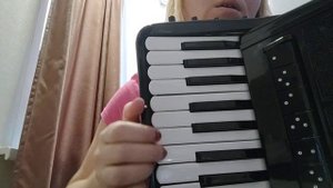 Я когда то была молодая, на аккордеоне, разбор, обучение 89277382068, баян, гармонь