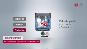 Lavadoras LG Smart Inverter - Smart Motion